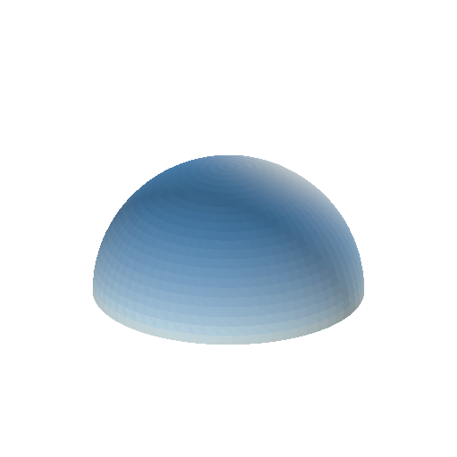 Low-poly Sky 3D model: Autumn Day Dome
