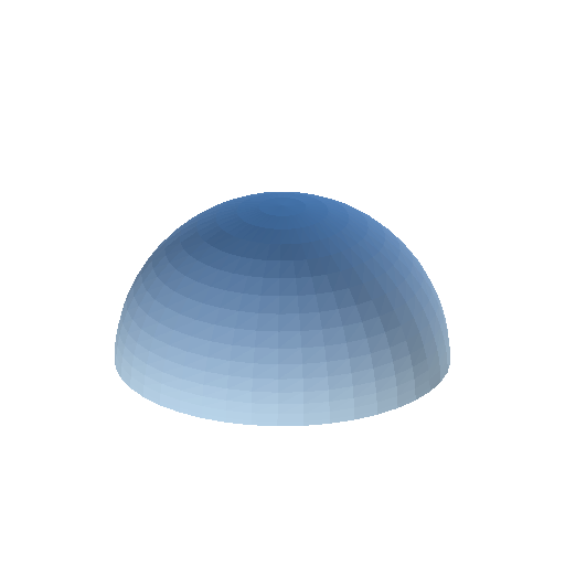 Low-poly Sky 3D model: Clear Day Dome