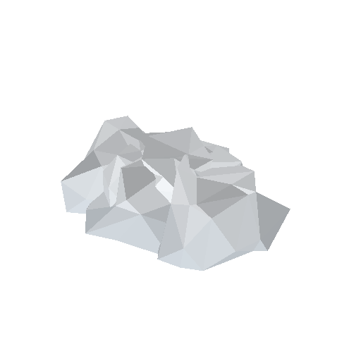 Low-poly Sky 3D model: Cloud Puff 01