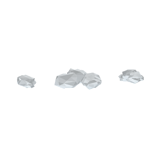 Low-poly Sky 3D model: Cloud Set