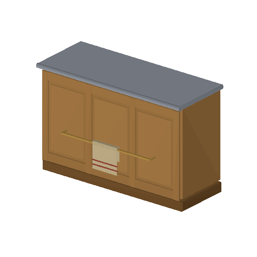 Low-poly Interiors 3D model: Coffee Counter