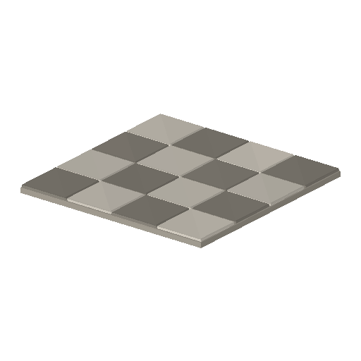 Low-poly Interiors 3D model: Dining Floor Tile