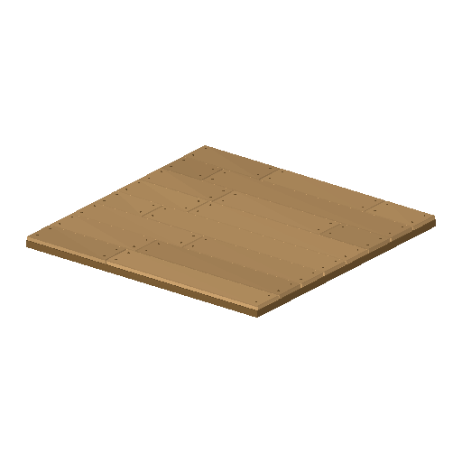 Low-poly Interiors 3D model: Dining Floor Wood