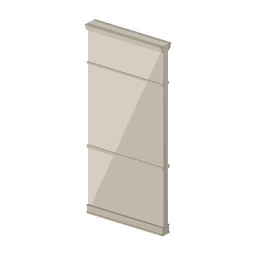 Low-poly Interiors 3D model: Dining Wall Panel