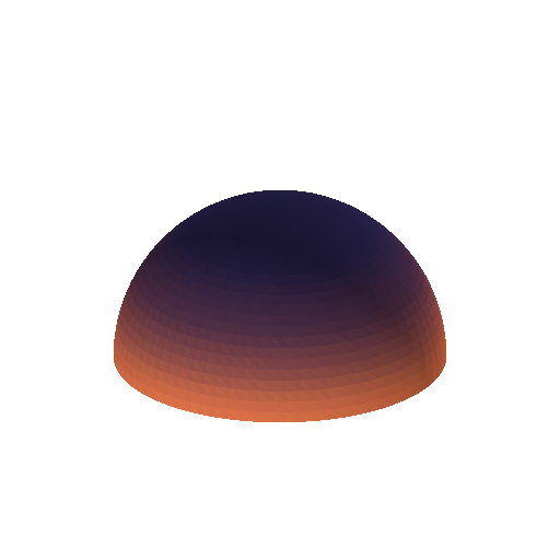 Low-poly Sky 3D model: Dusk Dome