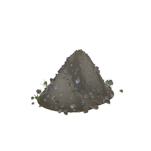 Low-poly Rocks 3D model: Gravel Pile