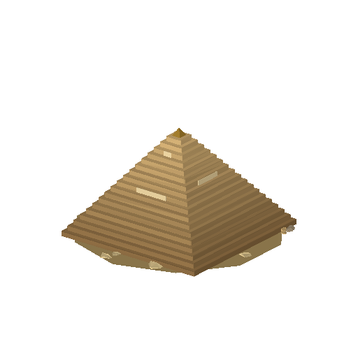 Low-poly Monuments 3D model: Great Pyramid