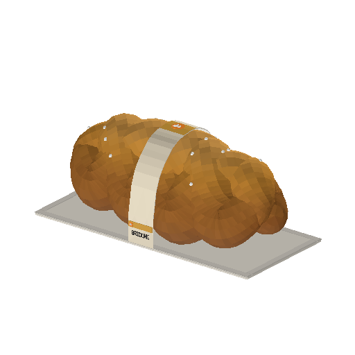 Low-poly Interiors 3D model: Brioche