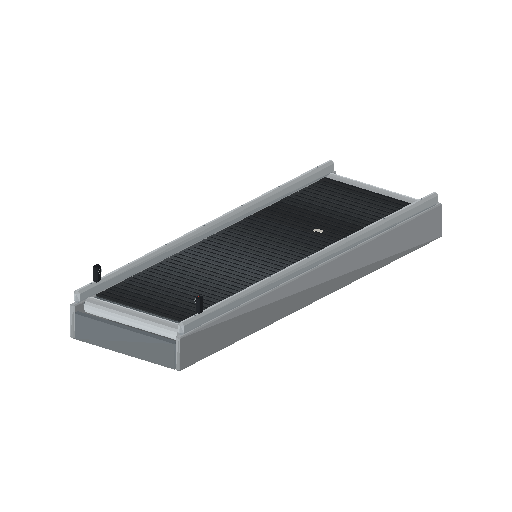 Low-poly Interiors 3D model: Checkout Conveyor