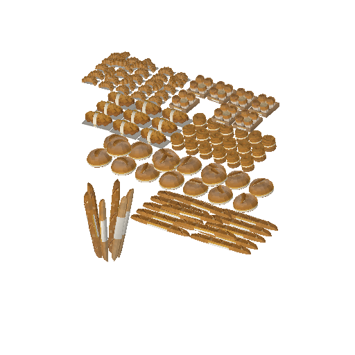 Low-poly Interiors 3D model: Fill Bakery