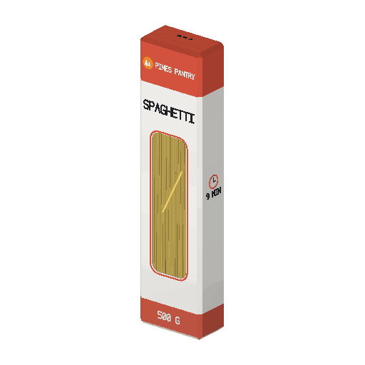 Low-poly Interiors 3D model: Pasta