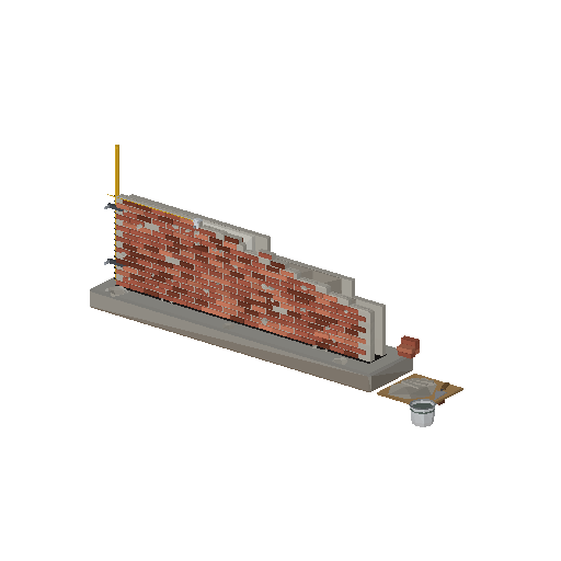 Low-poly Theme-Special 3D model: Half Built Brick Wall