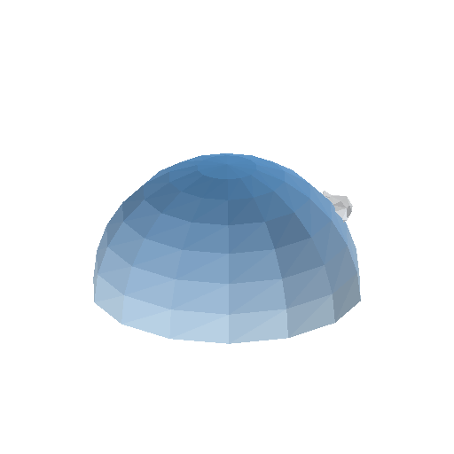 Low-poly Sky 3D model: Metropolis Sky Day Dome 01
