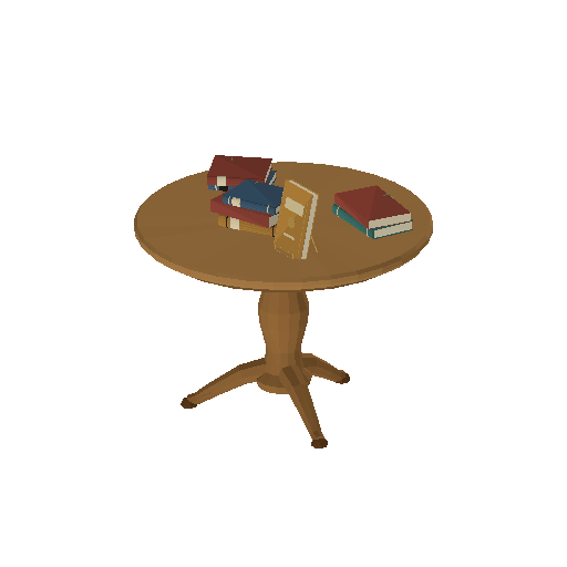 Low-poly Interiors 3D model: New Release Table