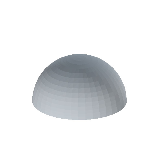 Low-poly Sky 3D model: Overcast Dome