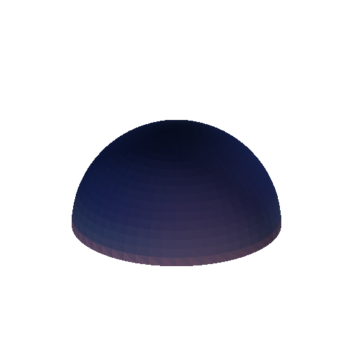 Low-poly Sky 3D model: Paris Sky Night Dome 01