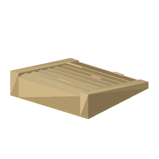 Low-poly Caravan Ways 3D model: Processional Stairs