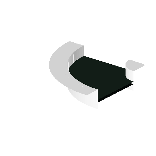 Low-poly Water 3D model: Realistic Canal Corner 01