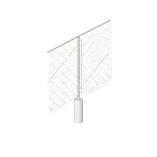Low-poly Street Furniture 3D model: Realistic Chainlink Fence 01