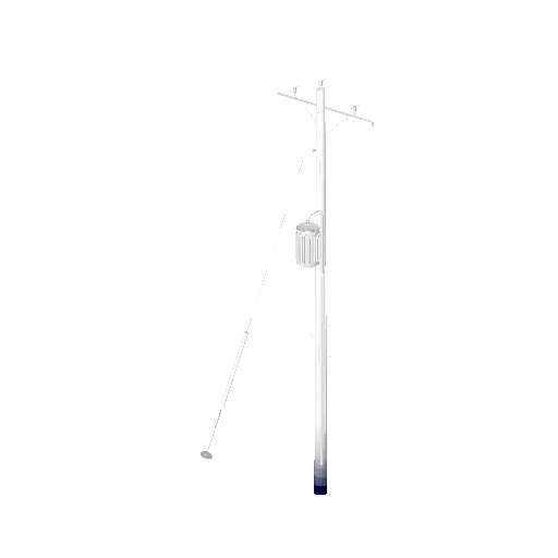 Low-poly Street Furniture 3D model: Realistic Power Pole 01