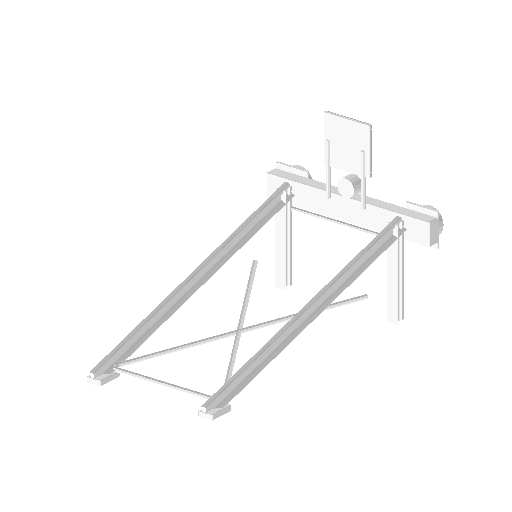 Low-poly Props 3D model: Realistic Rail Buffer Stop 01