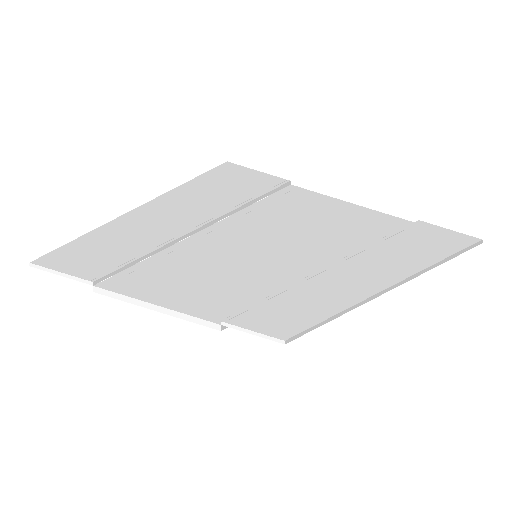 Low-poly Roads 3D model: Realistic Road Narrow Straight 01