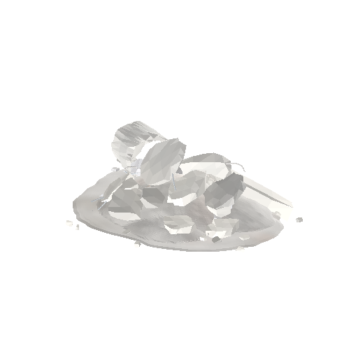 Low-poly Rocks 3D model: Realistic Rubble Pile 01