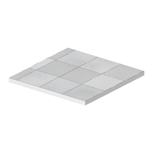 Low-poly Roads 3D model: Realistic Sidewalk Flat 01