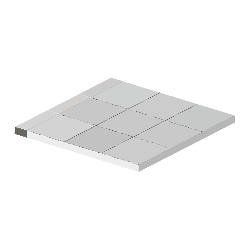 Low-poly Roads 3D model: Realistic Sidewalk Straight 01