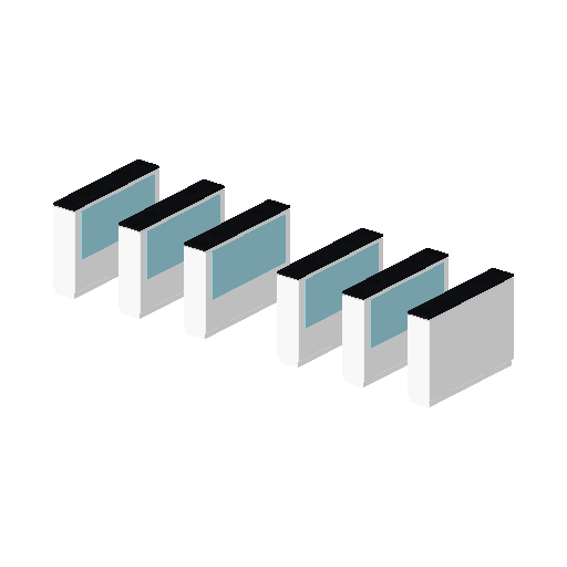 Low-poly Props 3D model: Realistic Subway Faregate 01