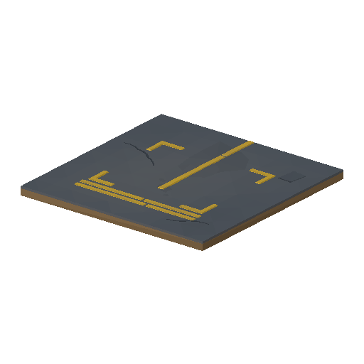 Low-poly Roads 3D model: Road Holding Point