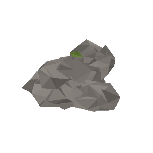 Low-poly Rocks 3D model: Rock Stone Pile 01