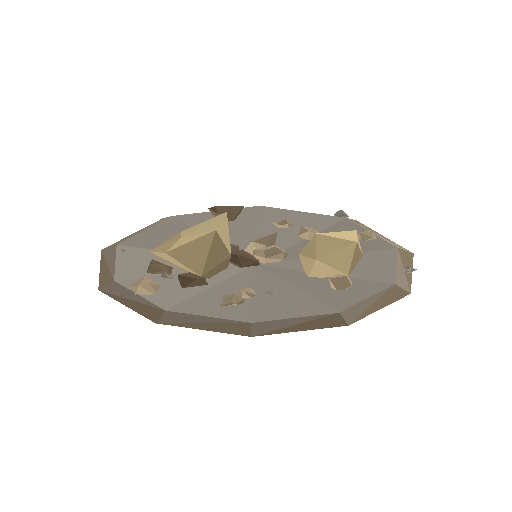 Low-poly Rocks 3D model: Rubble Scatter
