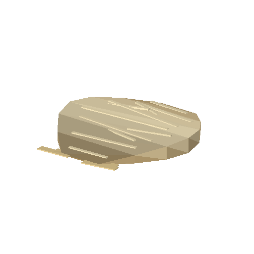 Low-poly Desert Signature 3D model: Sand Drift