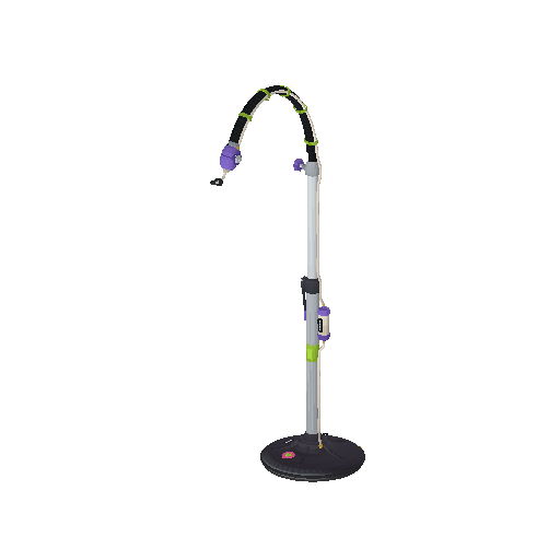 Low-poly Inclusive Play & Gaming 3D model: Sip-and-Puff Controller Rig