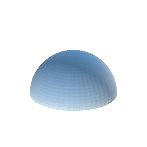 Low-poly Sky 3D model: Sky Arctic Day Dome