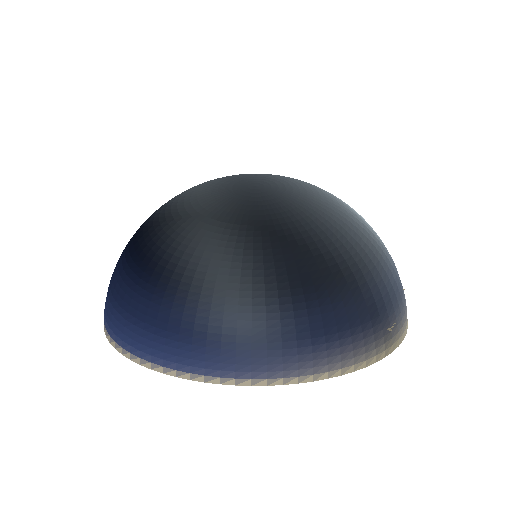 Low-poly Sky 3D model: Sky Night Dome 01