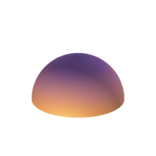 Low-poly Sky 3D model: Sky Ruins Dusk Dome