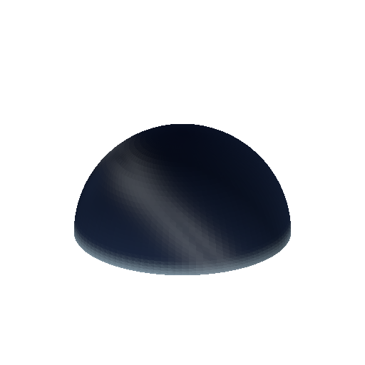 Low-poly Sky 3D model: Sky Ruins Night Dome