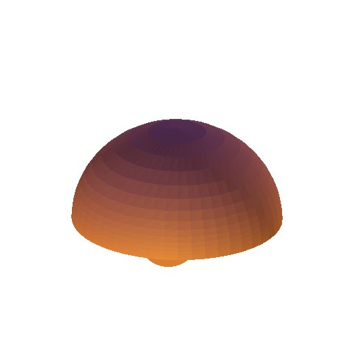 Low-poly Sky 3D model: Sky Toxic Dusk Dome