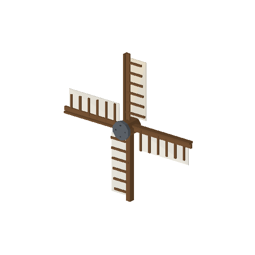 Low-poly Community 3D model: Windmill Sail 01